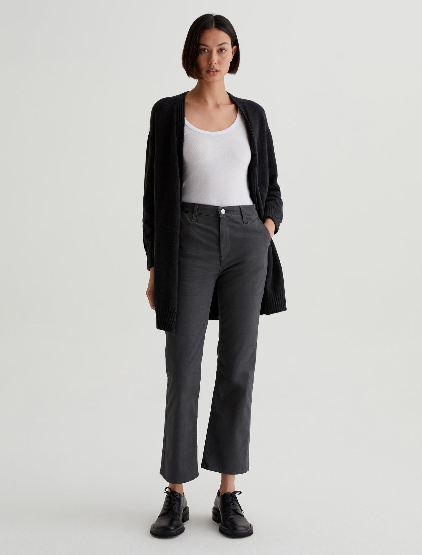 Kinsley SUD|Sueded High-Rise Crop